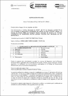 Notificación Resolución No.000071 de 2016, al señor JORGE ALIRIO TORRES NAVARRO C.C. 79.372746 PLACA WTM899.pdf.jpg